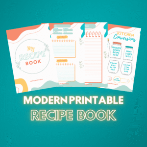 Modern Recipe Book