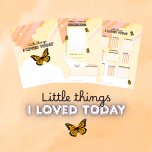 Little Things I Loved Today